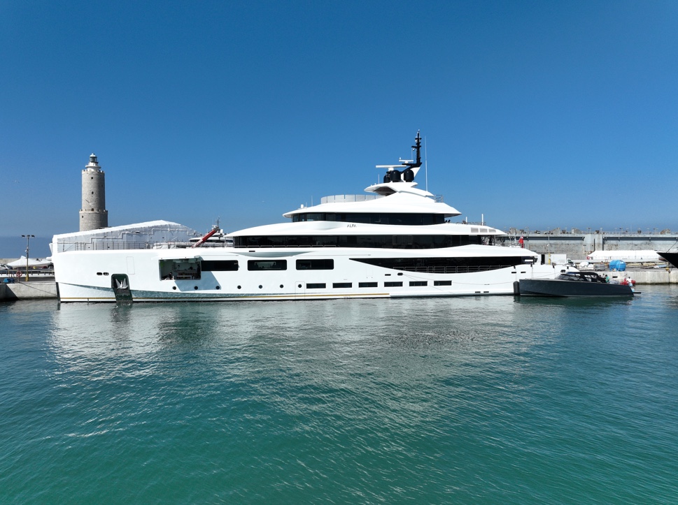 Benetti's 70m Alfa Returns to Service After Comprehensive Refit