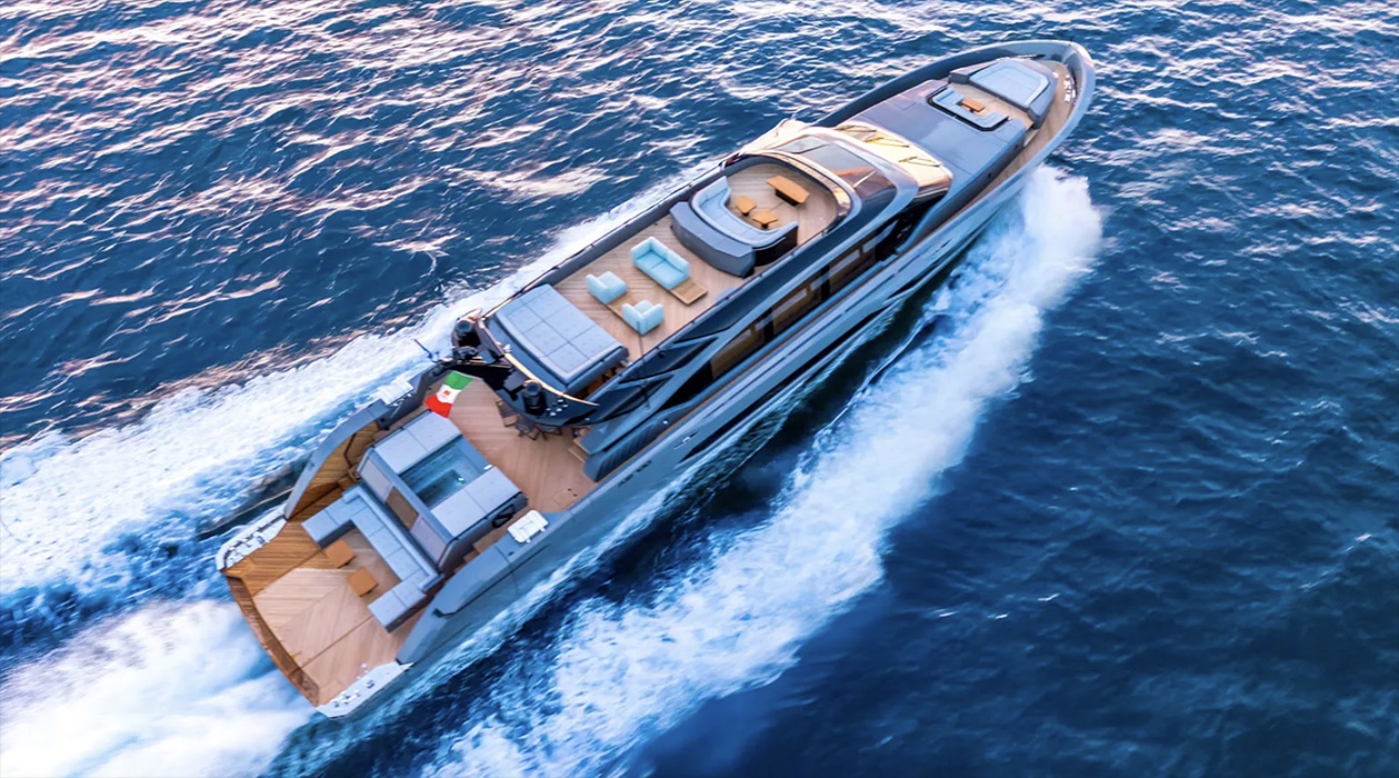 First AB 130 Effe Delivered by AB Yachts