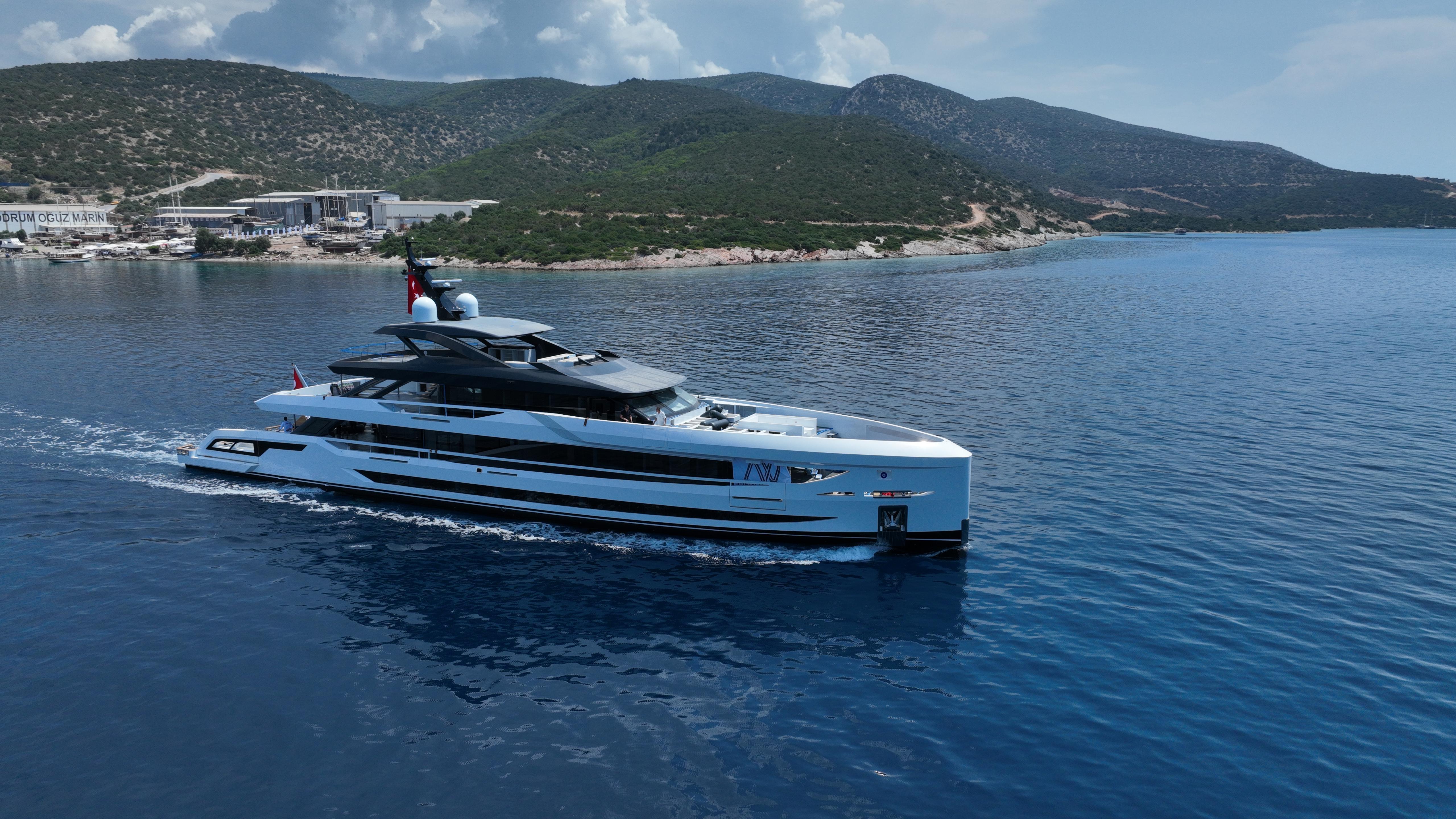 Luca Dini Shares Some Details on First 50m Project for Ada Yacht Works