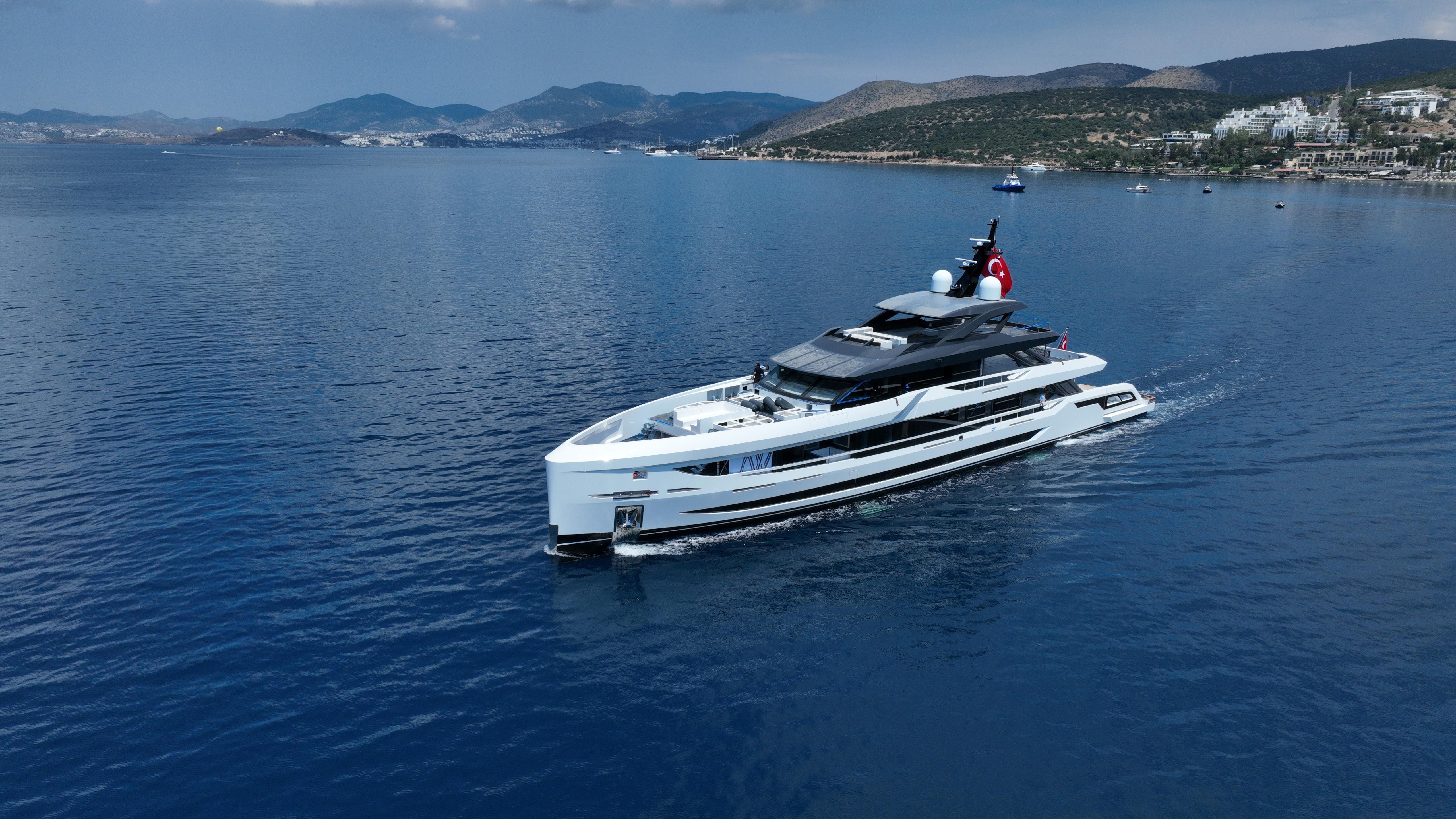 Luca Dini Shares Some Details on First 50m Project for Ada Yacht Works