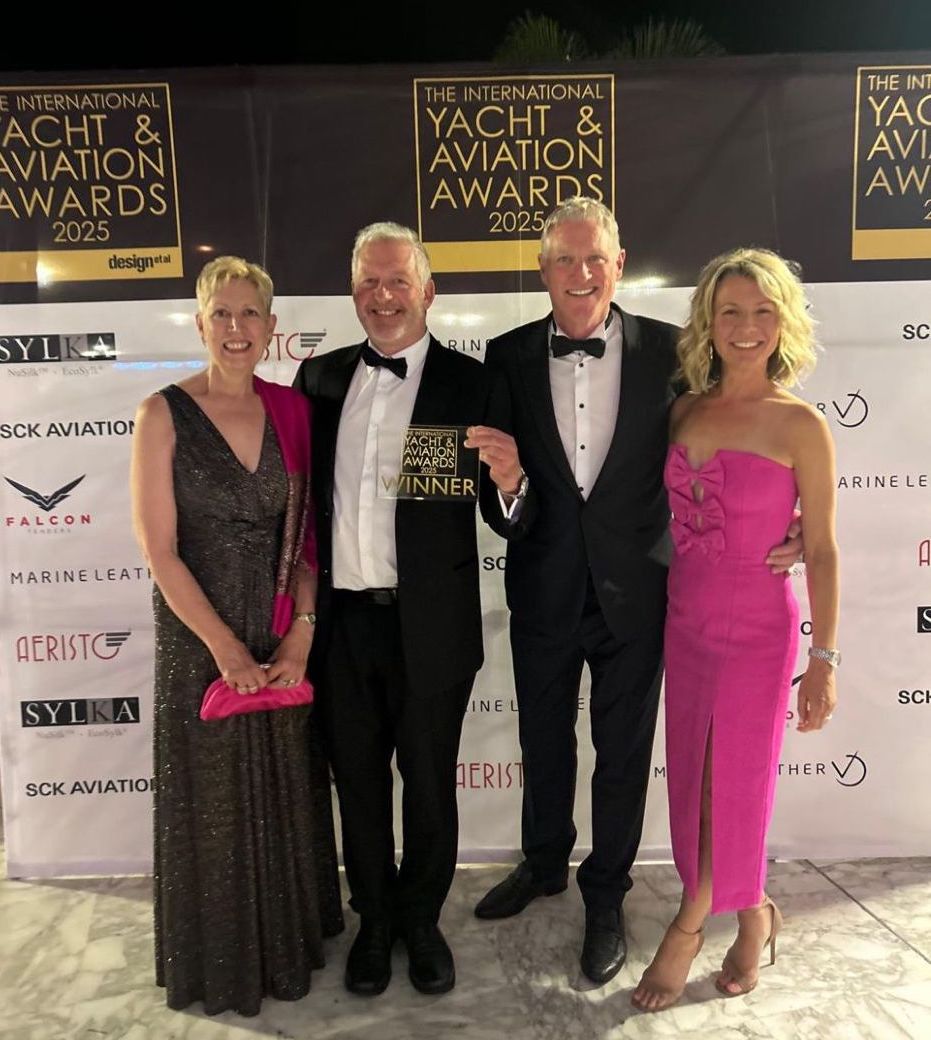 Pearl 82 Wins Best Motor Yacht Under 25m at International Yacht and Aviation Awards 2025