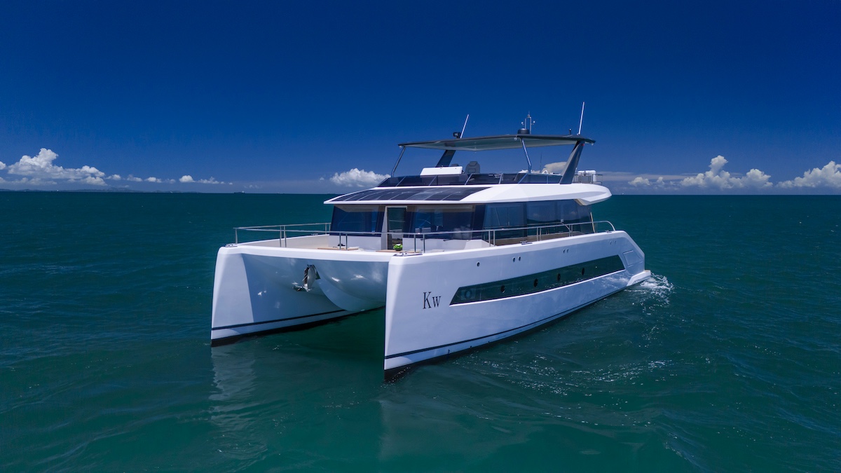 Revolution Marine Group Launches Oceanwalker S60e Solar-Electric Yacht