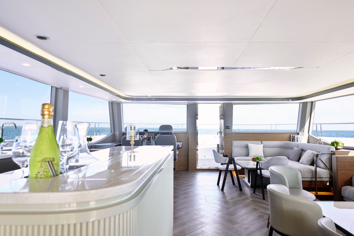 Revolution Marine Group Launches Oceanwalker S60e Solar-Electric Yacht