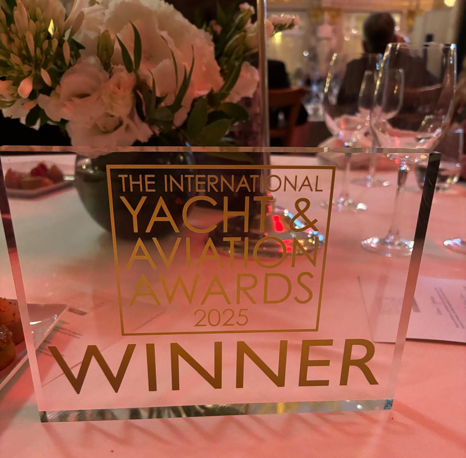 Pearl 82 Wins Best Motor Yacht Under 25m at International Yacht and Aviation Awards 2025