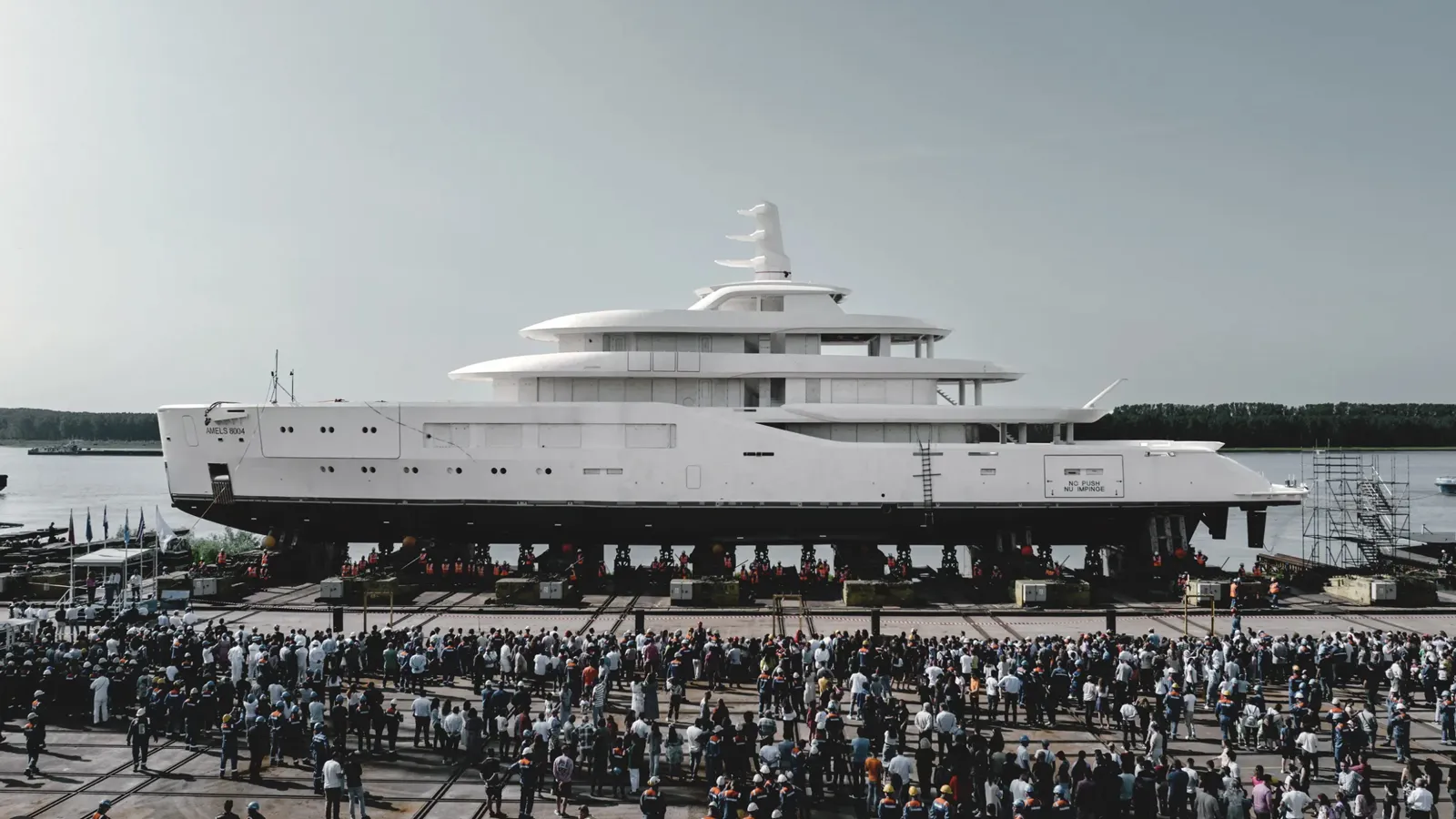 Fourth Amels 80 superyacht launched