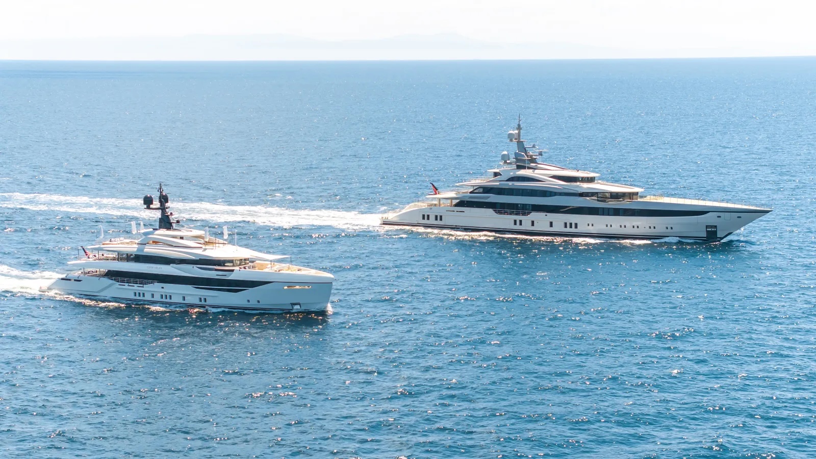 Final 80m Bilgin 263 superyacht Al-Reem on sea trials Final 80m Bilgin 263 superyacht Al-Reem on sea trials