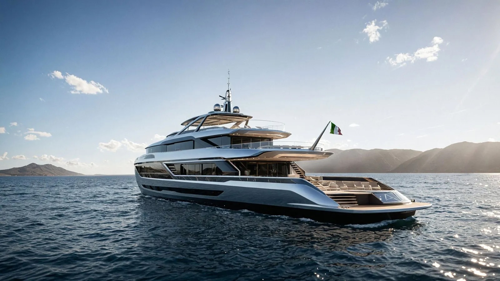 Mauro Giamboi and Van Oossanen reveal flagship design in Azzurra yacht range