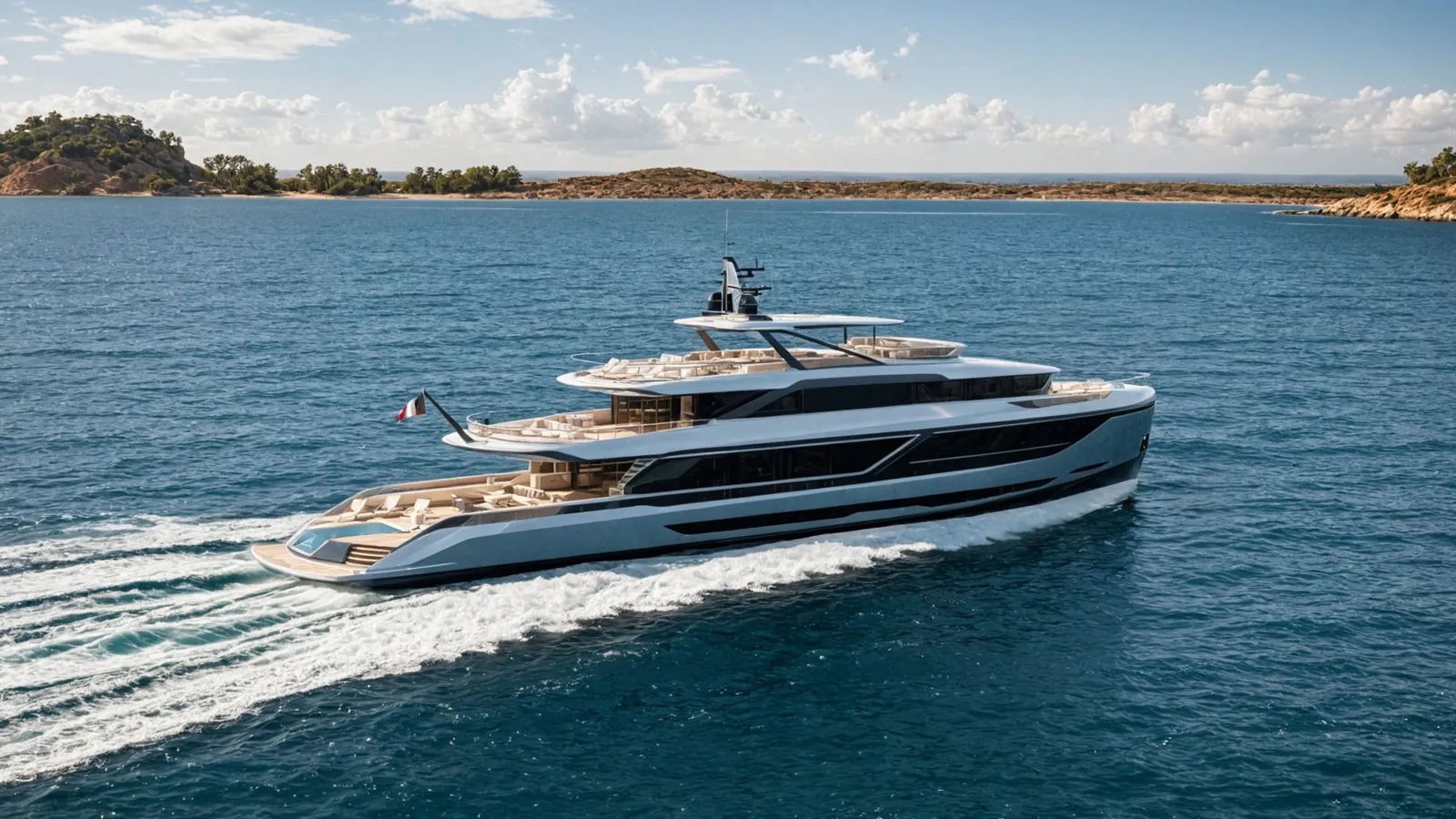 Mauro Giamboi and Van Oossanen reveal flagship design in Azzurra yacht range