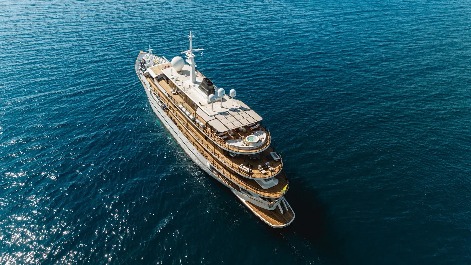 86m Devonport conversion yacht Chakra rejoins market