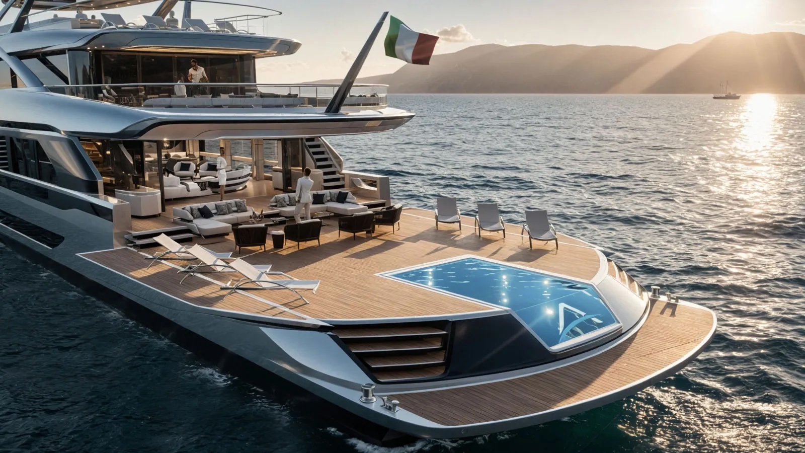 Mauro Giamboi and Van Oossanen reveal flagship design in Azzurra yacht range