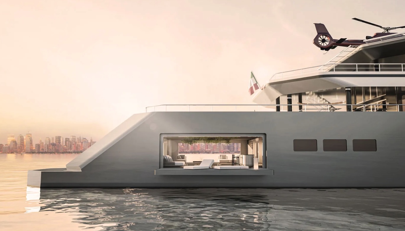 90m Expedition Yacht Concept Revealed by Bassan and Benedetti