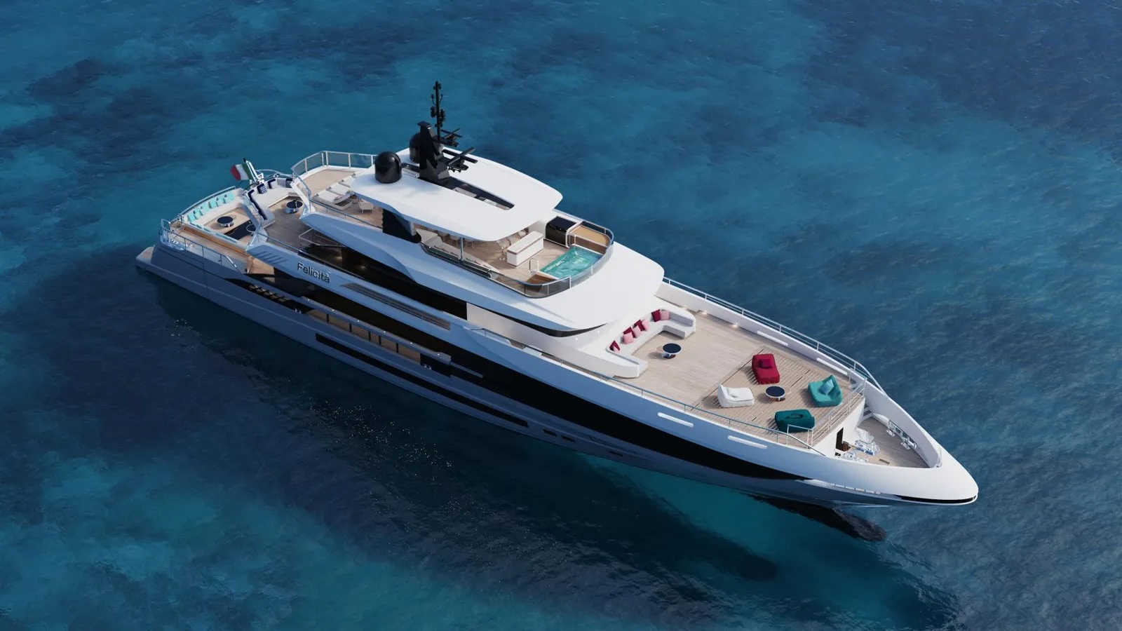 Mangusta launches fifth Oceano 50 superyacht with two 