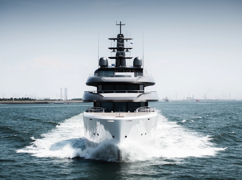 Amels 80 Begins Sea Trials Ahead of Summer Delivery