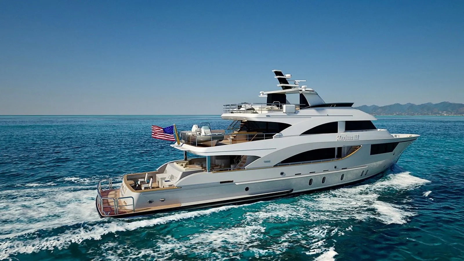 Crescent Custom Yachts' 37m Maximus III launched and on sea trials