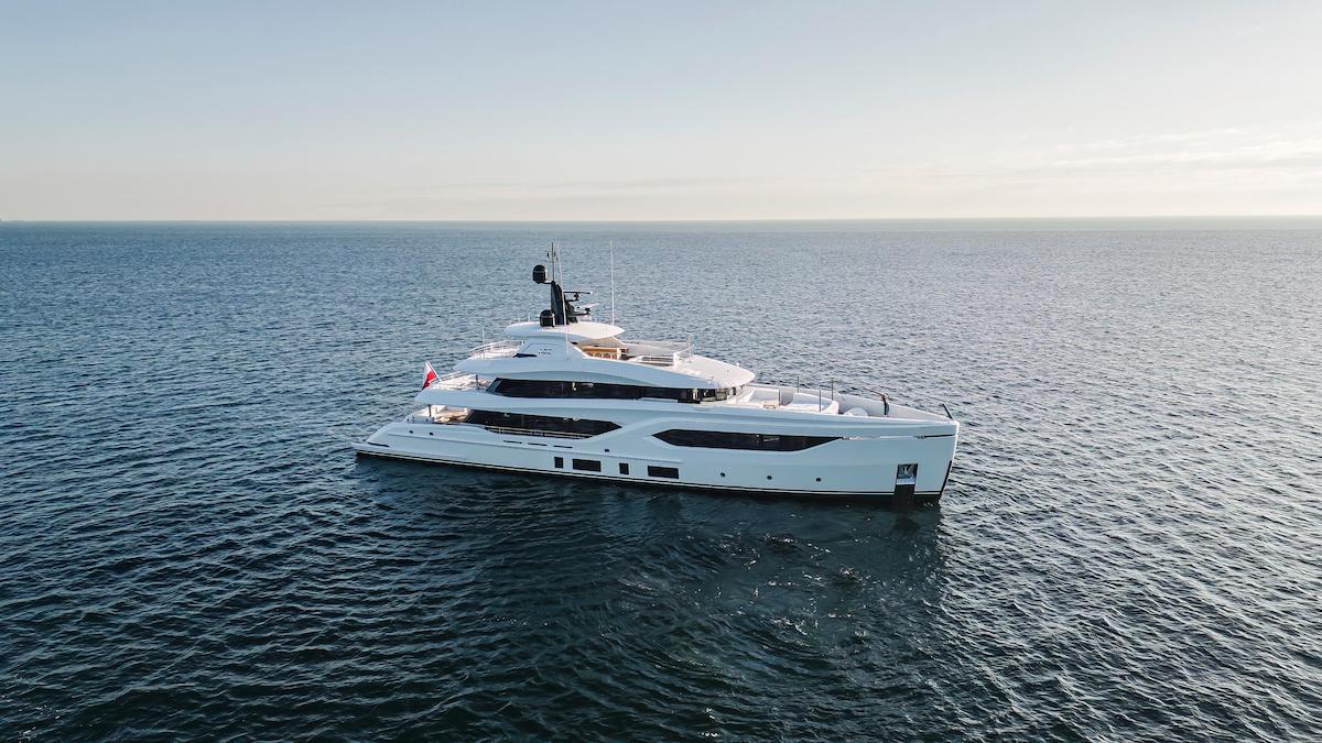 Fourth Conrad C144S Superyacht Listed for Sale with Two-Year Delivery