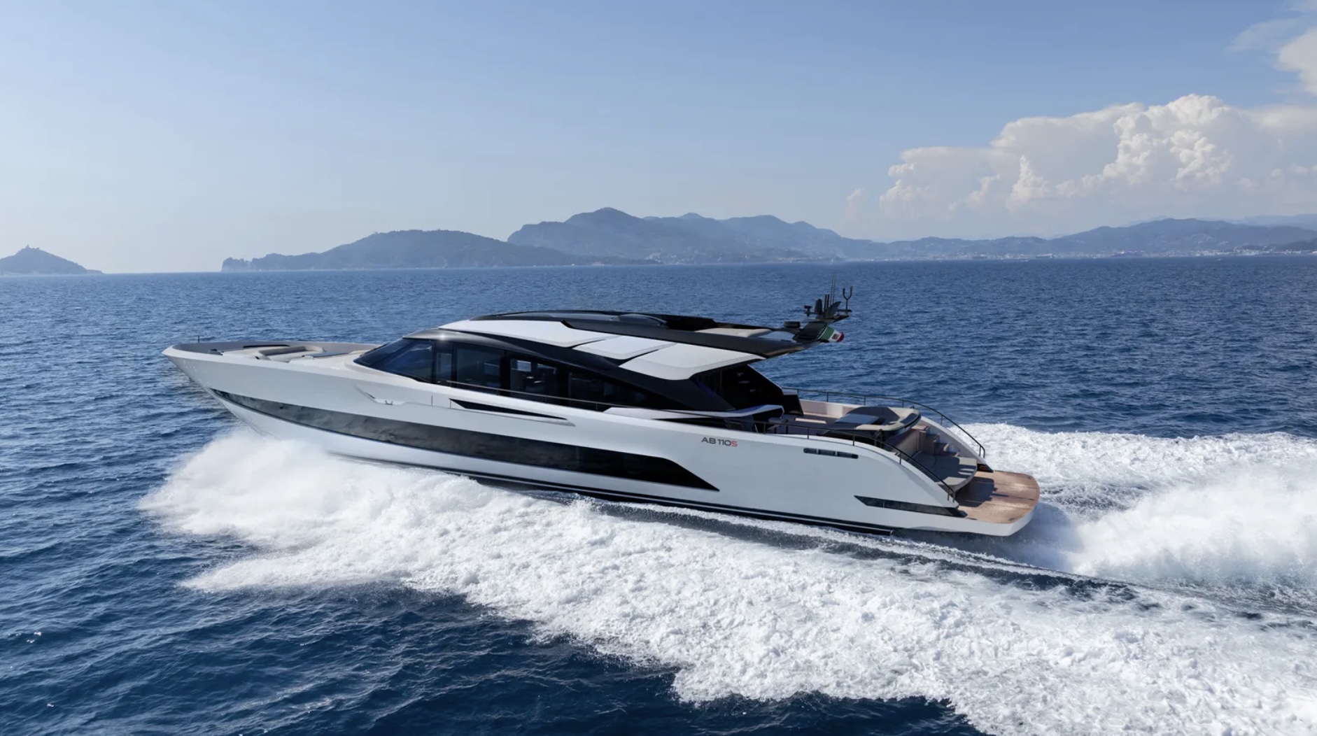 34m AB 110S Introduced by AB Yachts