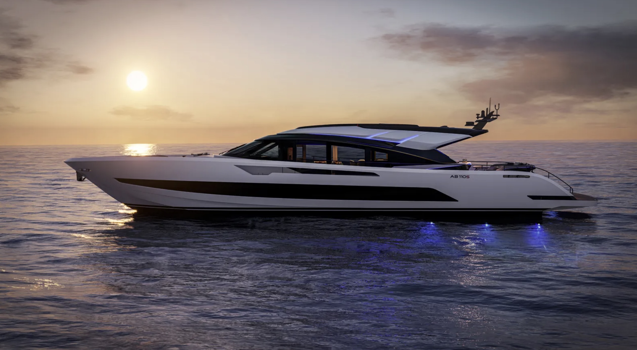 34m AB 110S Introduced by AB Yachts
