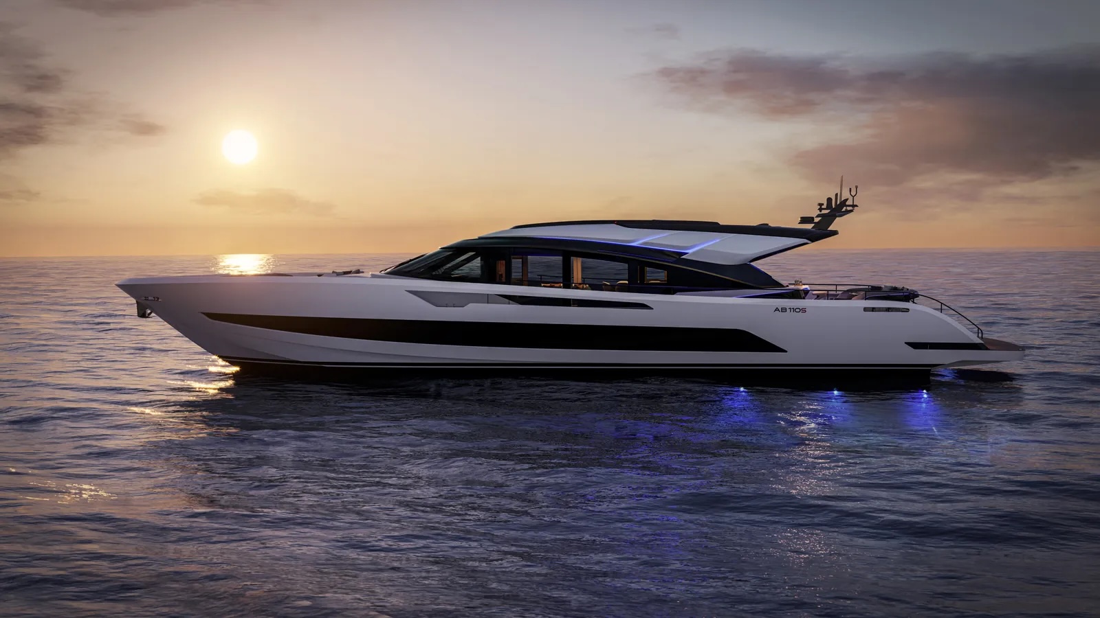 AB Yachts announces sporty AB 110S model with retractable technology
