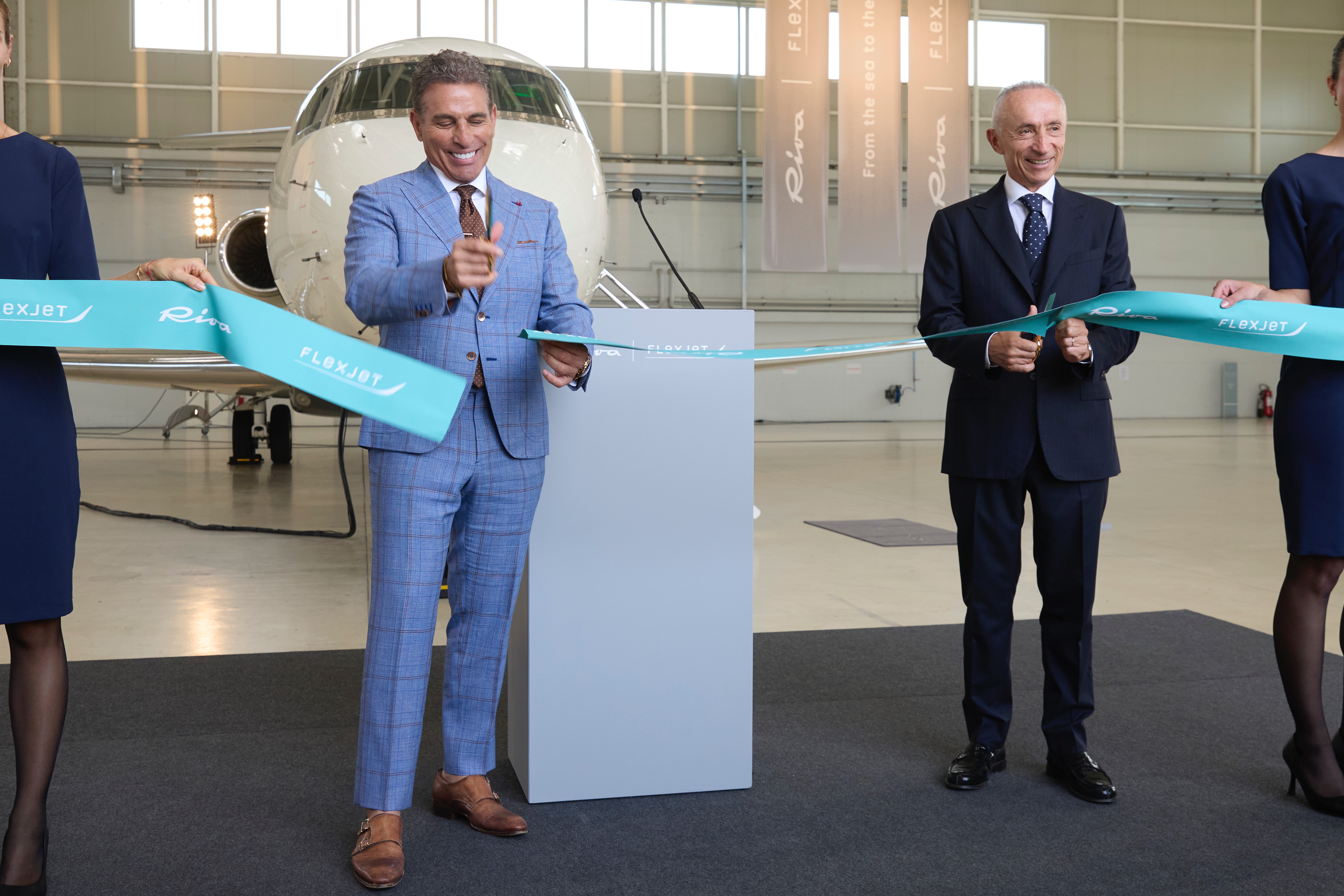 Flexjet and Ferretti Group Unveil Riva Volare Aircraft Interiors