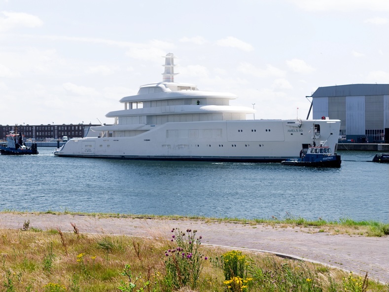 Damen Yachting Starts Interior Work on New 80m Amels