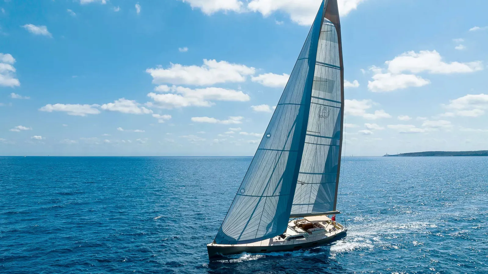 Frers 80 sailing yacht Fantasea Blue sold and renamed Kyalami