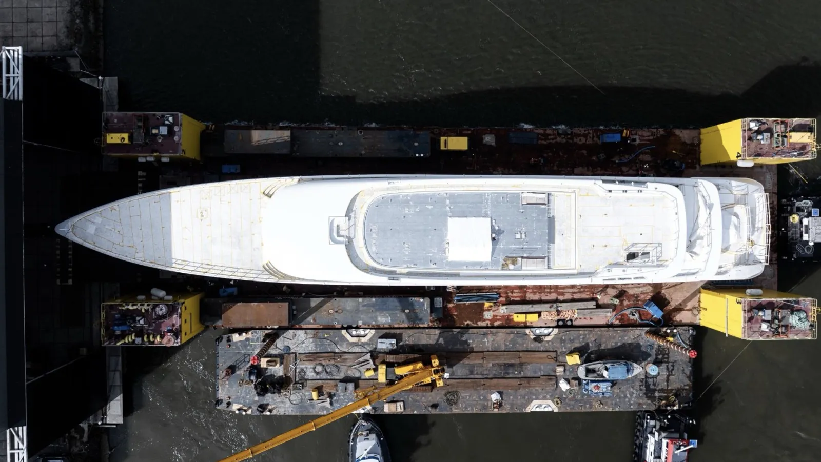 88m Feadship superyacht Project 828 seen for first time