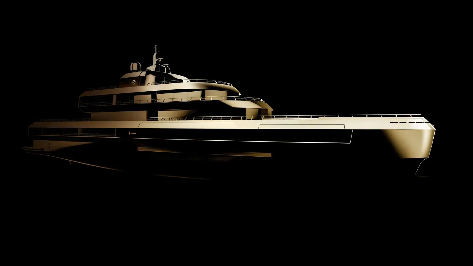First 72m Giorgio Armani-designed Admiral superyacht launched