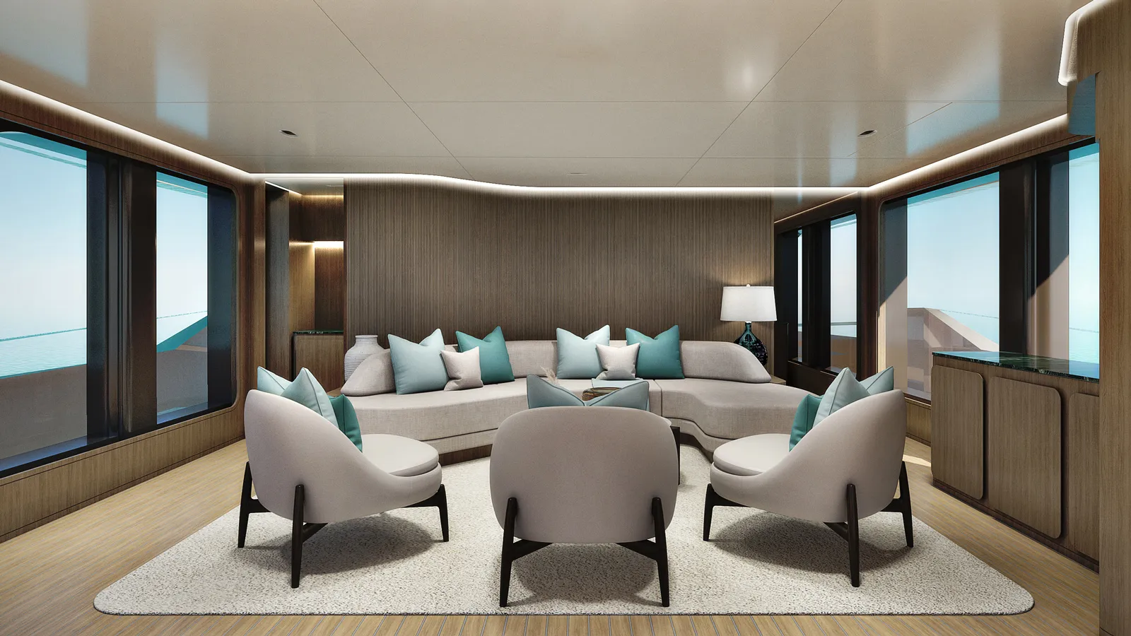 First 35m Atlante Classic yacht model Cabana delivered