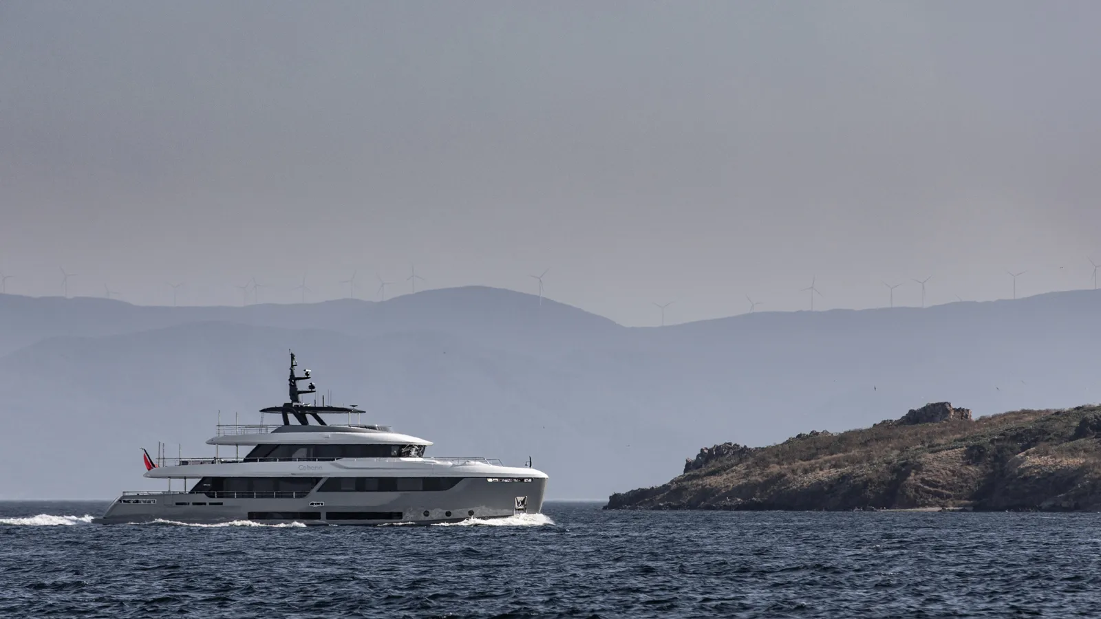 First 35m Atlante Classic yacht model Cabana delivered