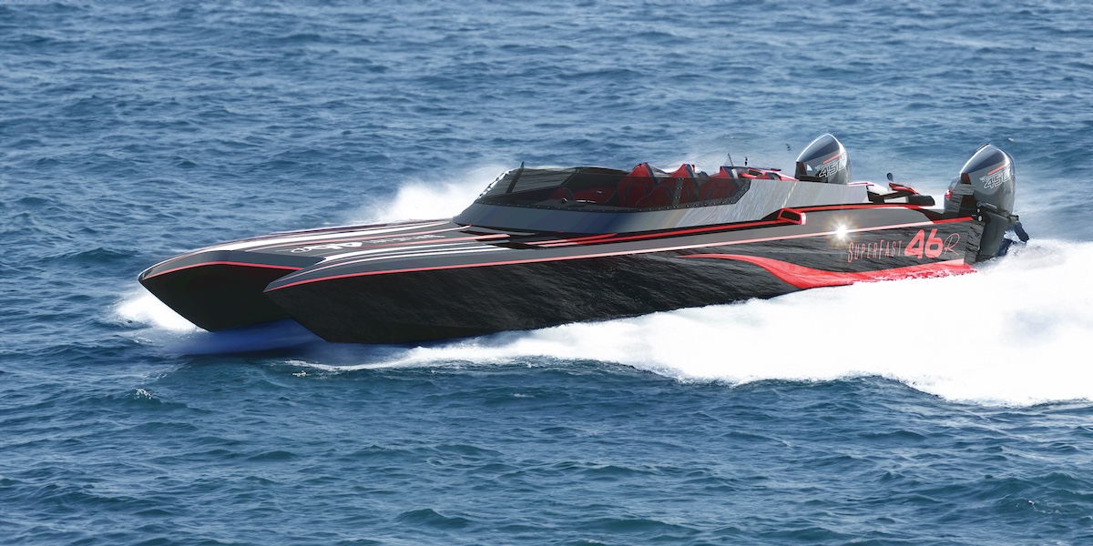 VisionF Yachts Prepares 14m Superfast 46 for Cannes Debut