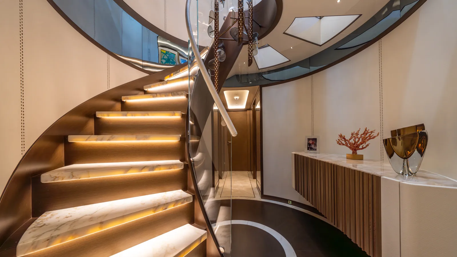 Interiors of second 50m Bilgin 163 superyacht Camila revealed