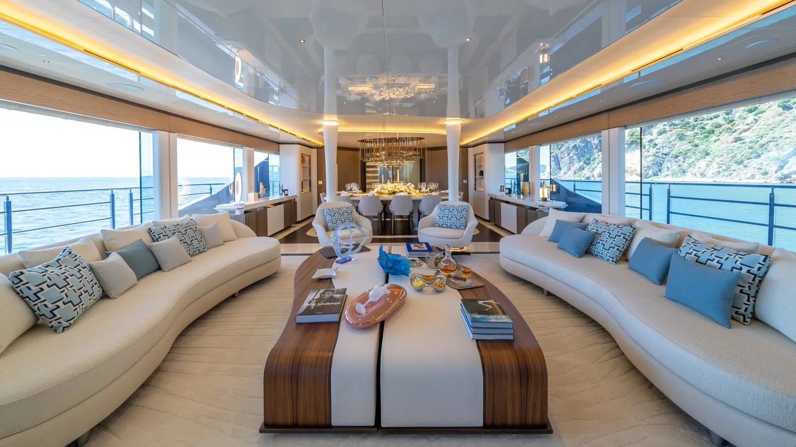 Interiors of second 50m Bilgin 163 superyacht Camila revealed