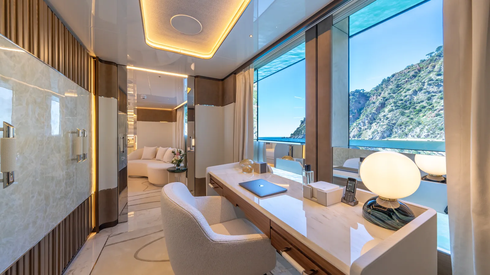 Interiors of second 50m Bilgin 163 superyacht Camila revealed