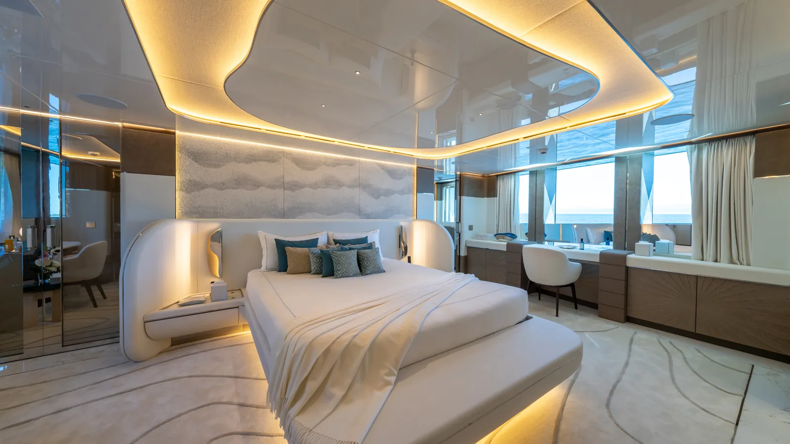 Interiors of second 50m Bilgin 163 superyacht Camila revealed