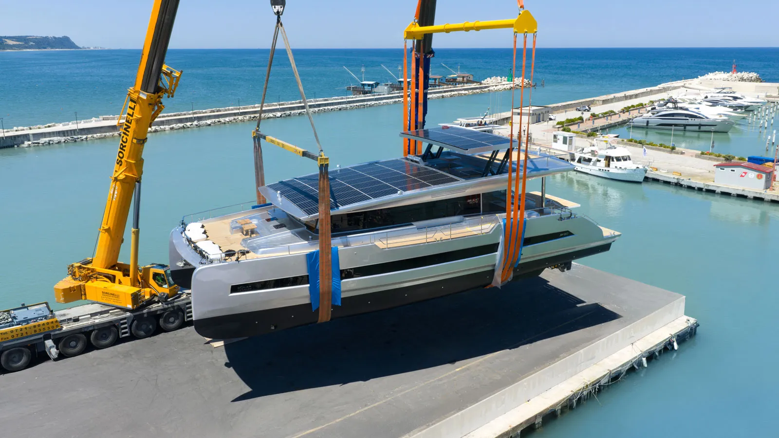Silent Yachts launches flagship solar-electric catamaran Sundance