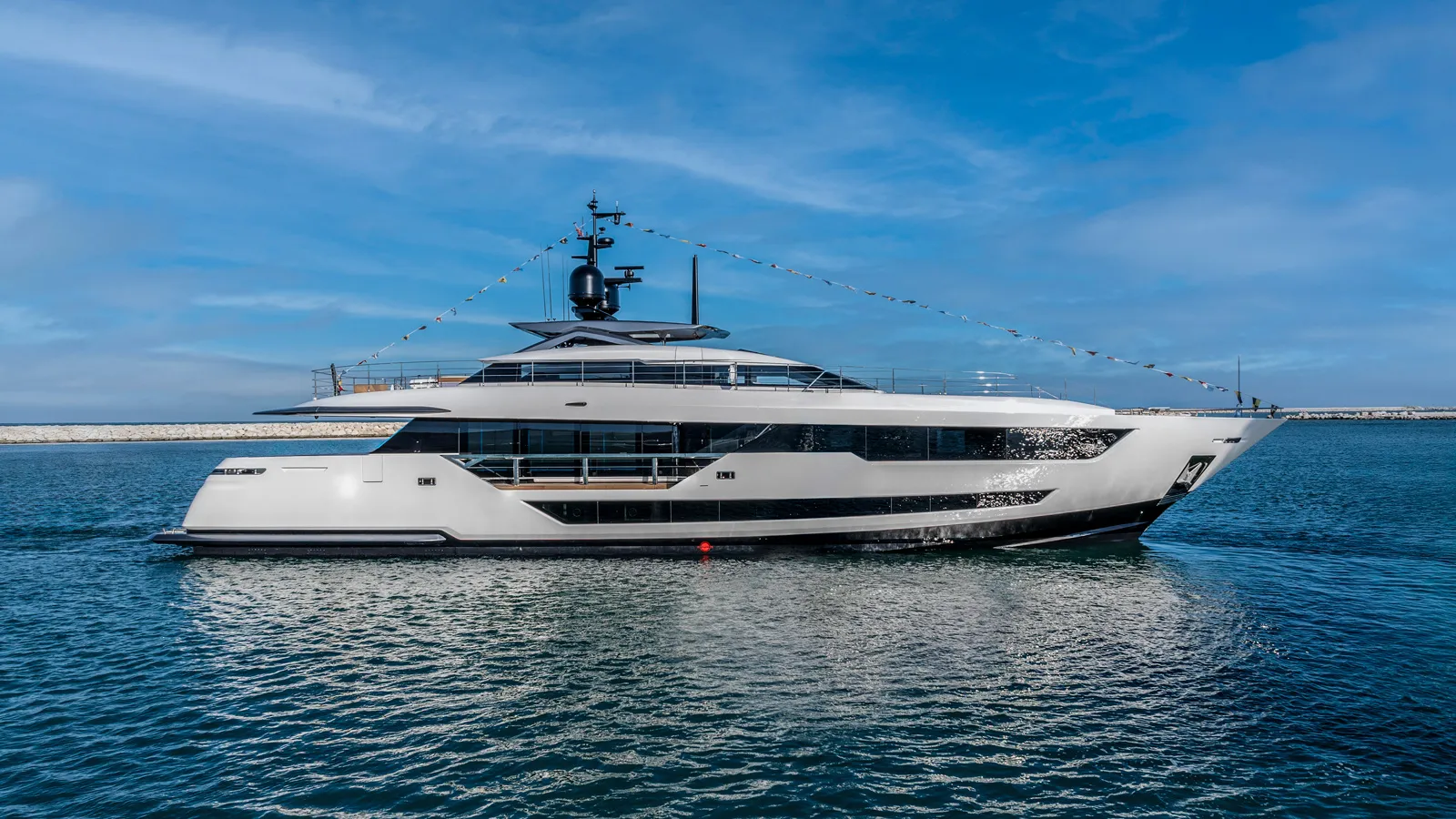 Latest 38m Custom Line 120 yacht model launched