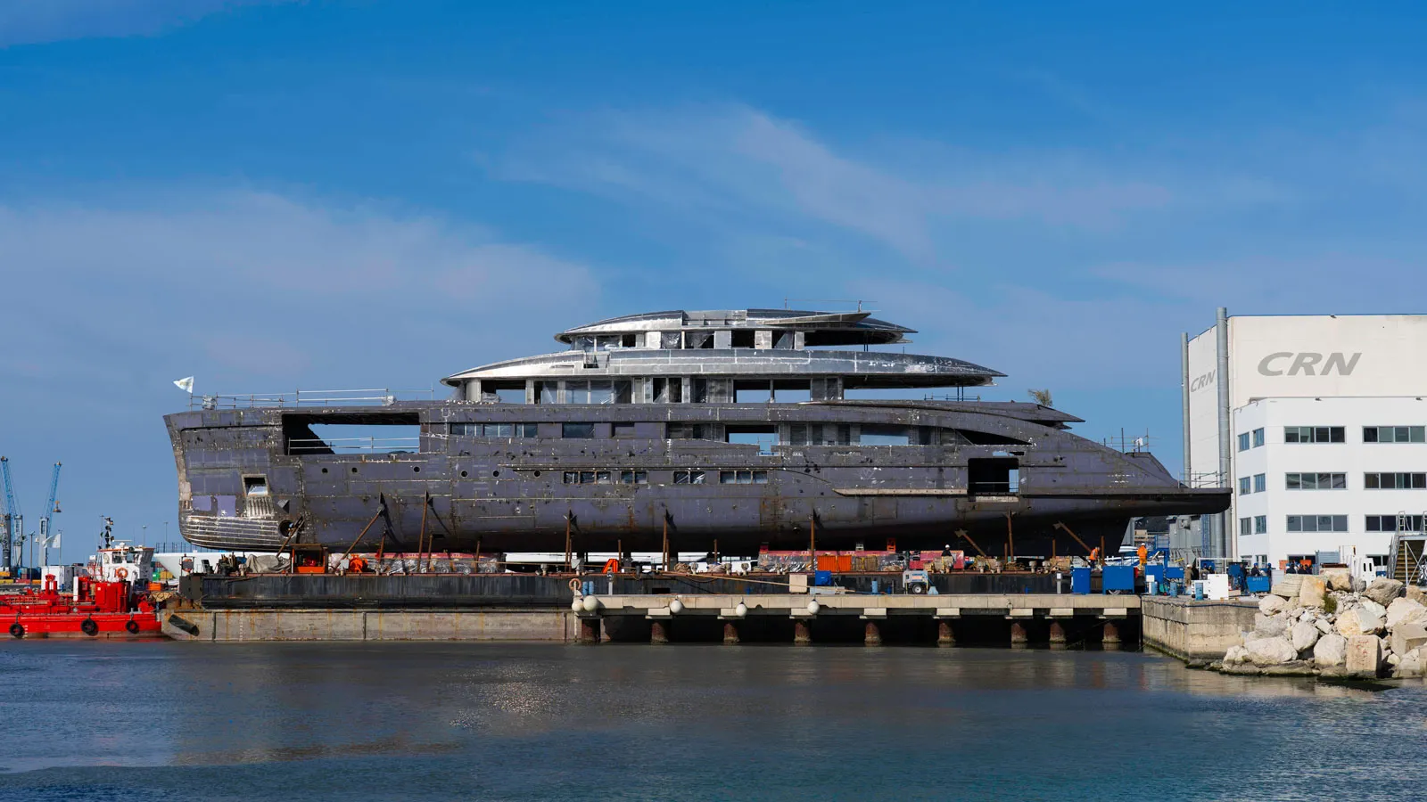 67m full-custom CRN motor yacht Amor à Vida delivered