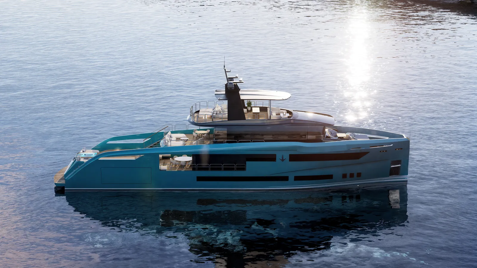 Antonini Navi expands sport utility yacht range with 34m model