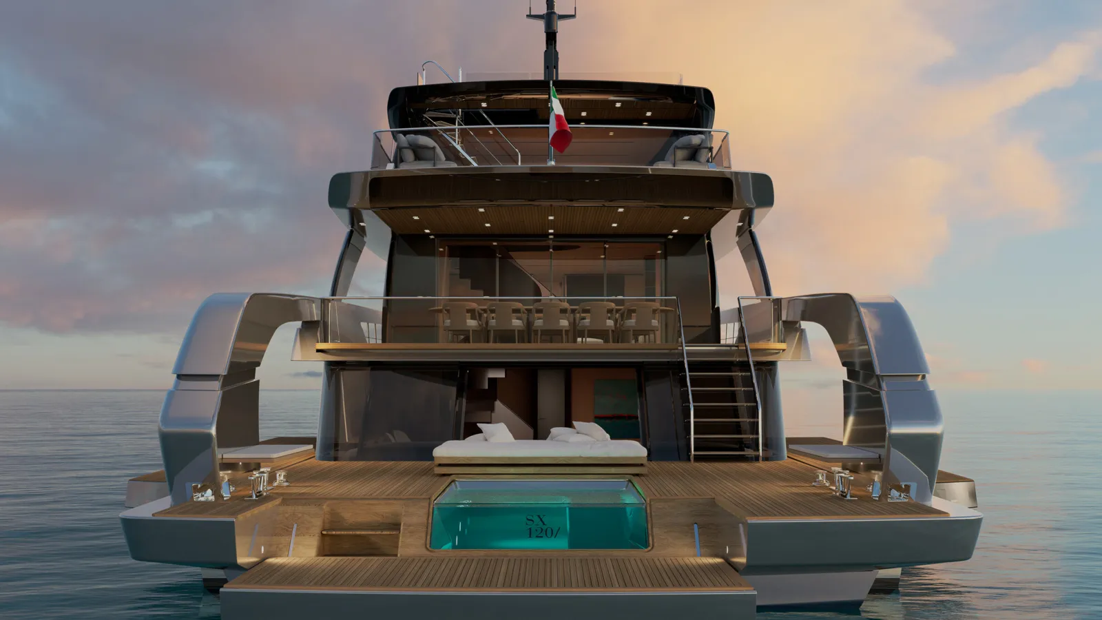 Sanlorenzo announces flagship yacht model in SX crossover range