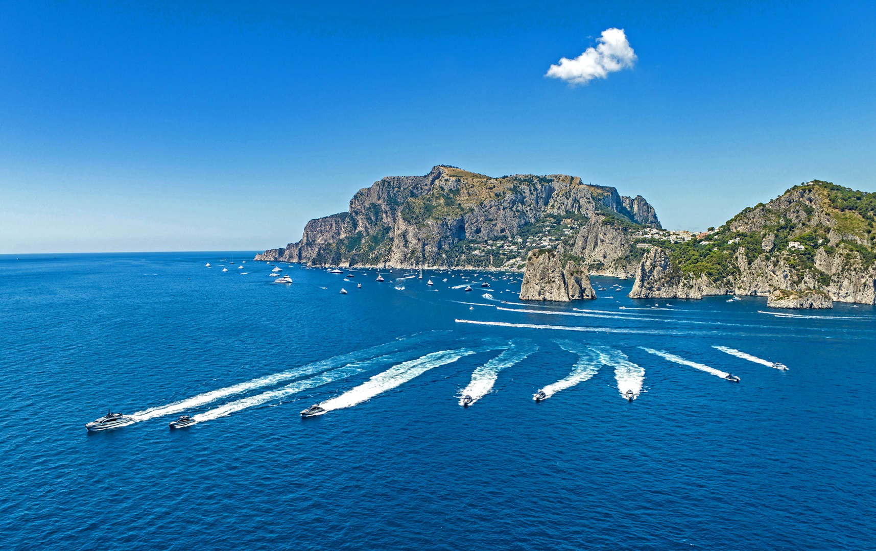 Pershing Marks 40th Anniversary with Capri Celebration