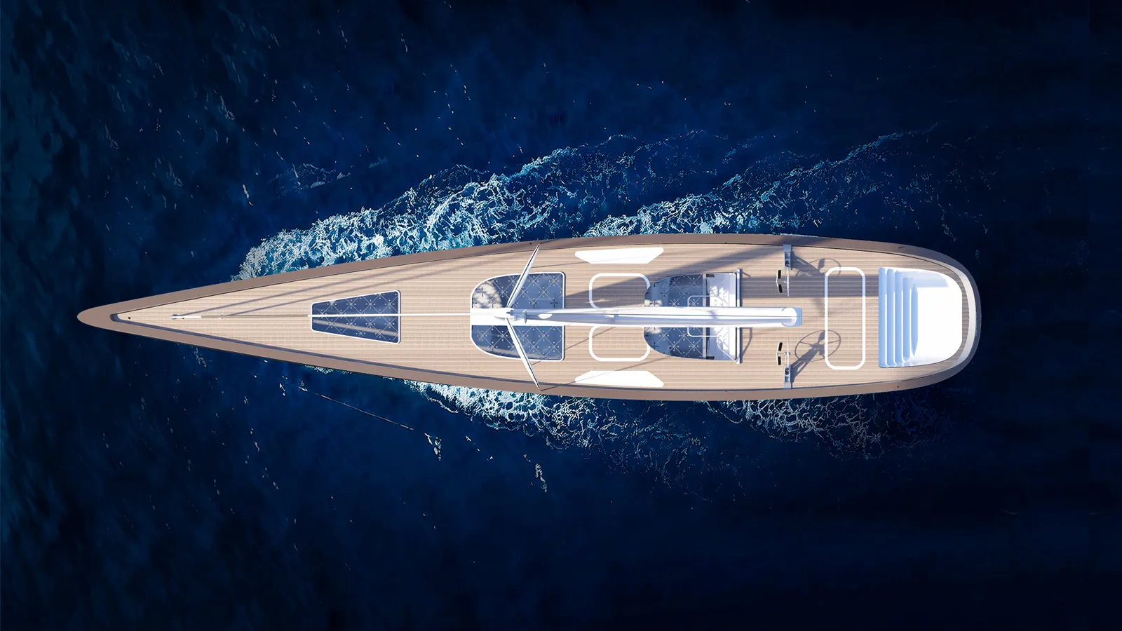 MASK Architects reveals 31m sailing yacht concept with 