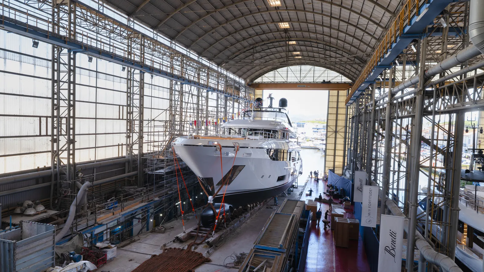 Second Benetti Class 44M superyacht Fortitude1 delivered