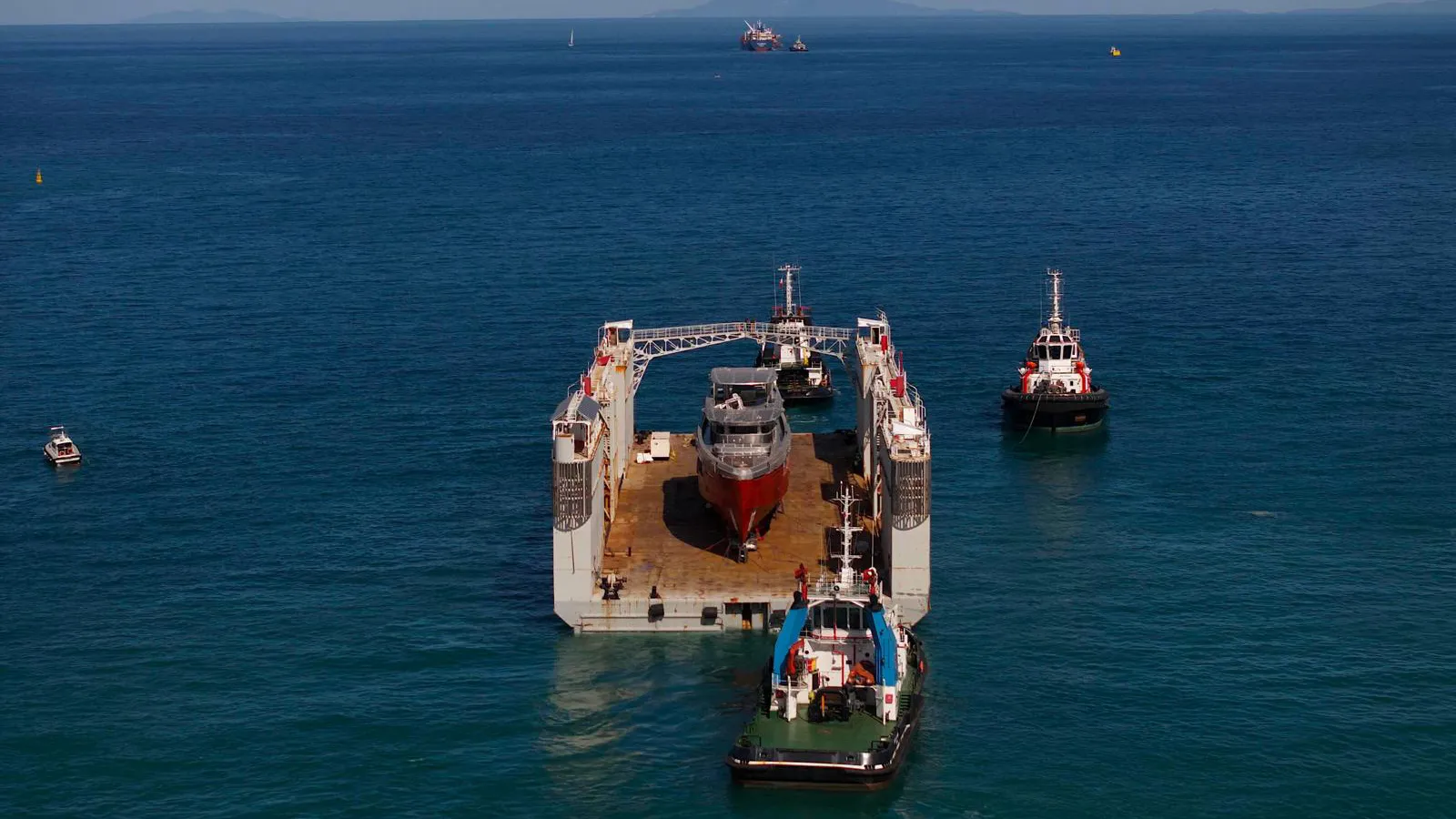 Third Tankoa T450 superyacht moves to outfitting in Genoa