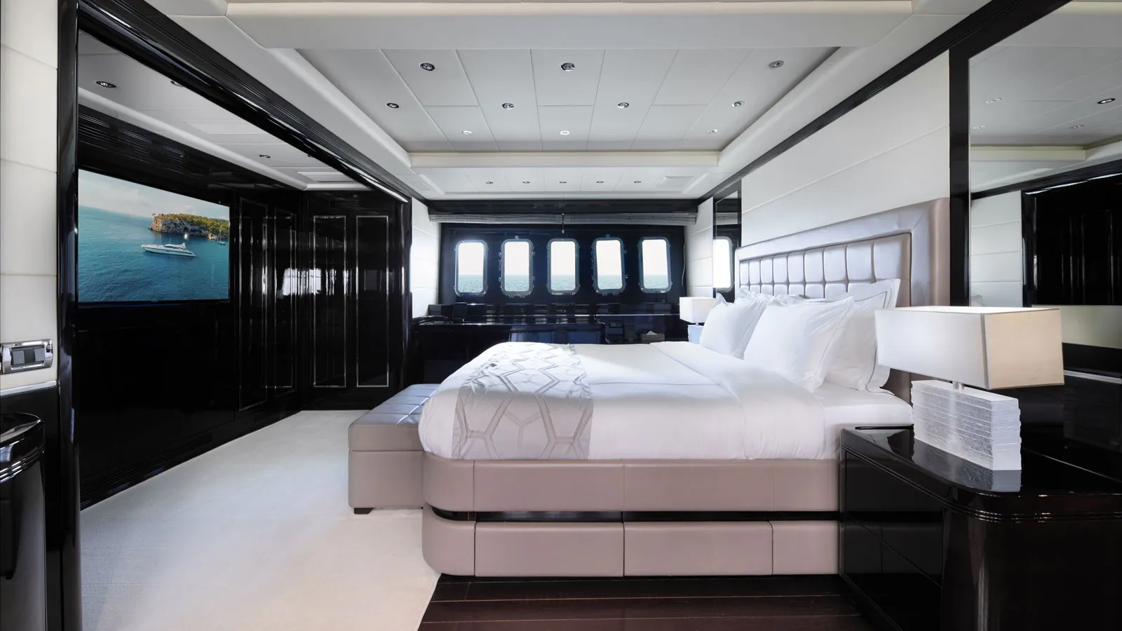 40m Mangusta motor yacht Jomar for sale following extensive refit