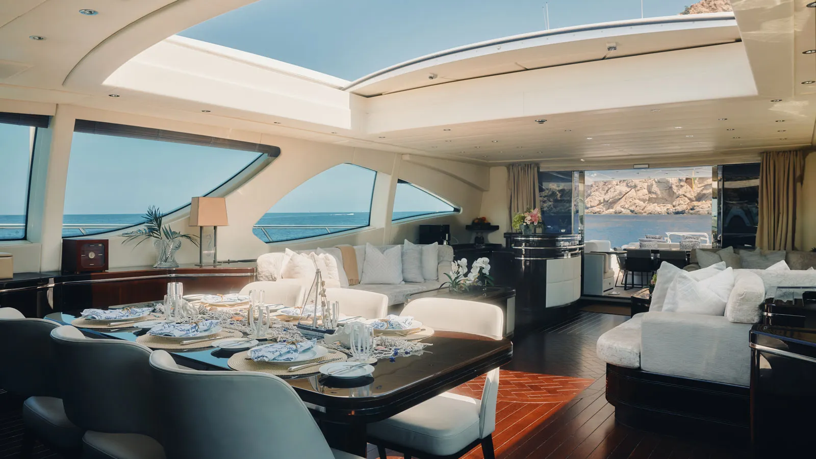 40m Mangusta motor yacht Jomar for sale following extensive refit