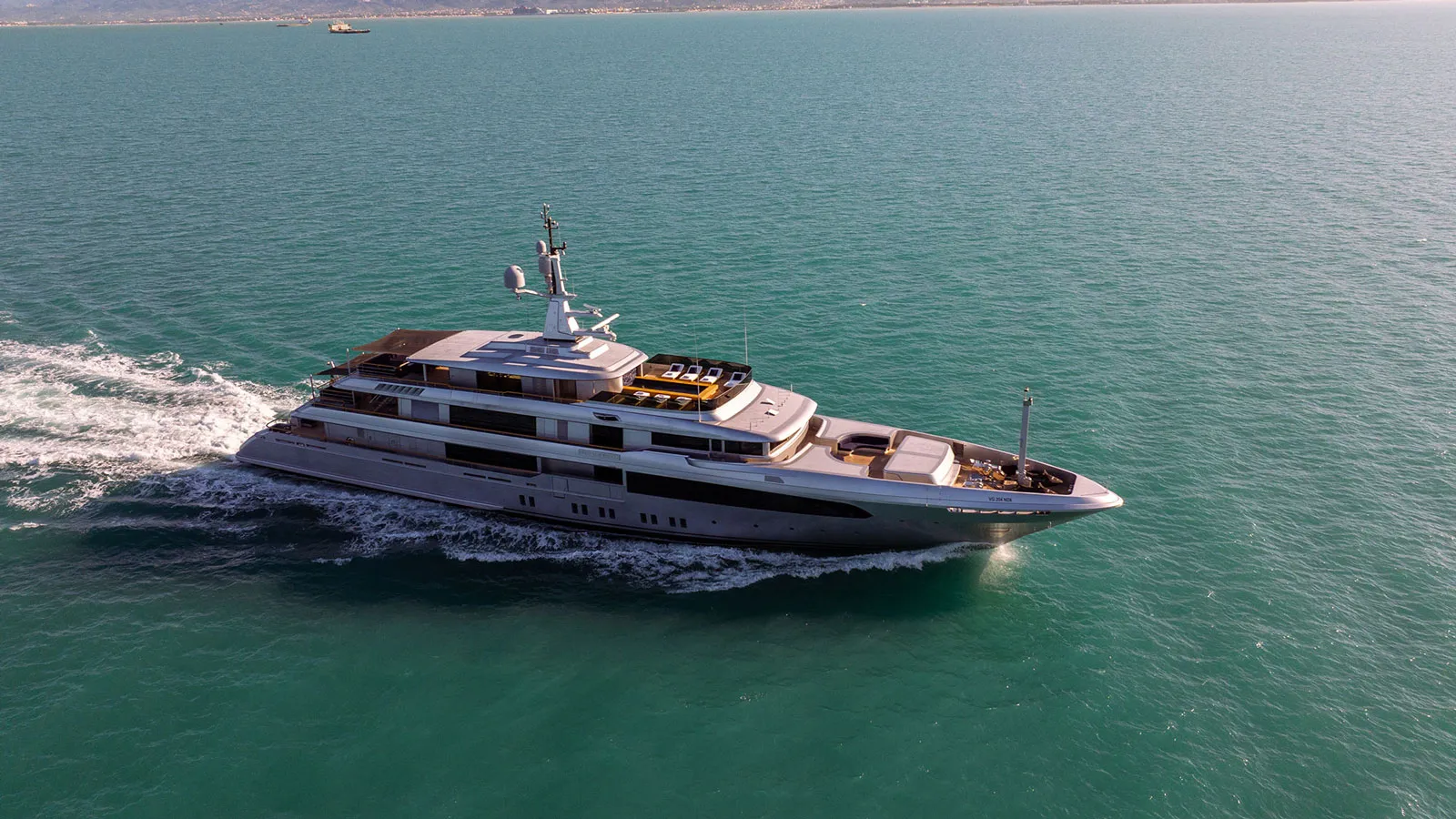 65m Codecasa motor yacht Regina d'Italia listed for sale for first time