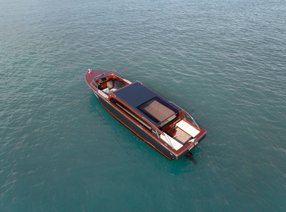 Repower Introduces Venice's First Fully Electric Water Taxi Lucietta