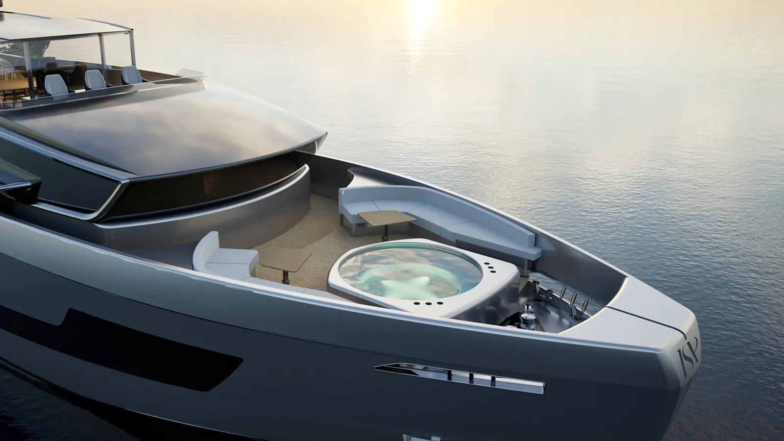 First Viper 130 yacht model arrives at ISA Yachts for outfitting