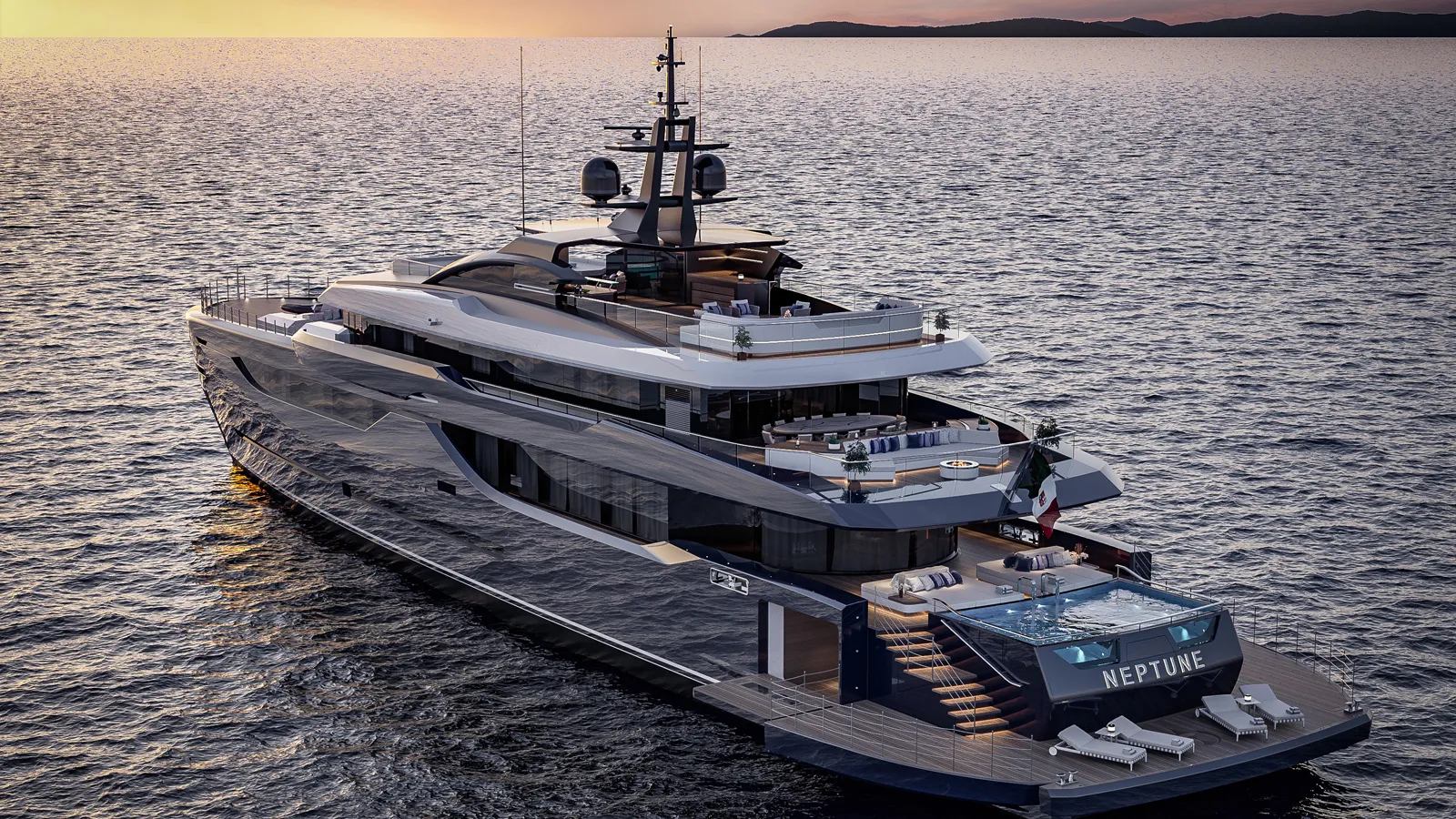 Turquoise Yachts and Hot Lab reveal 61m superyacht concept Neptune Turquoise Yachts and Hot Lab reveal 61m superyacht concept Neptune