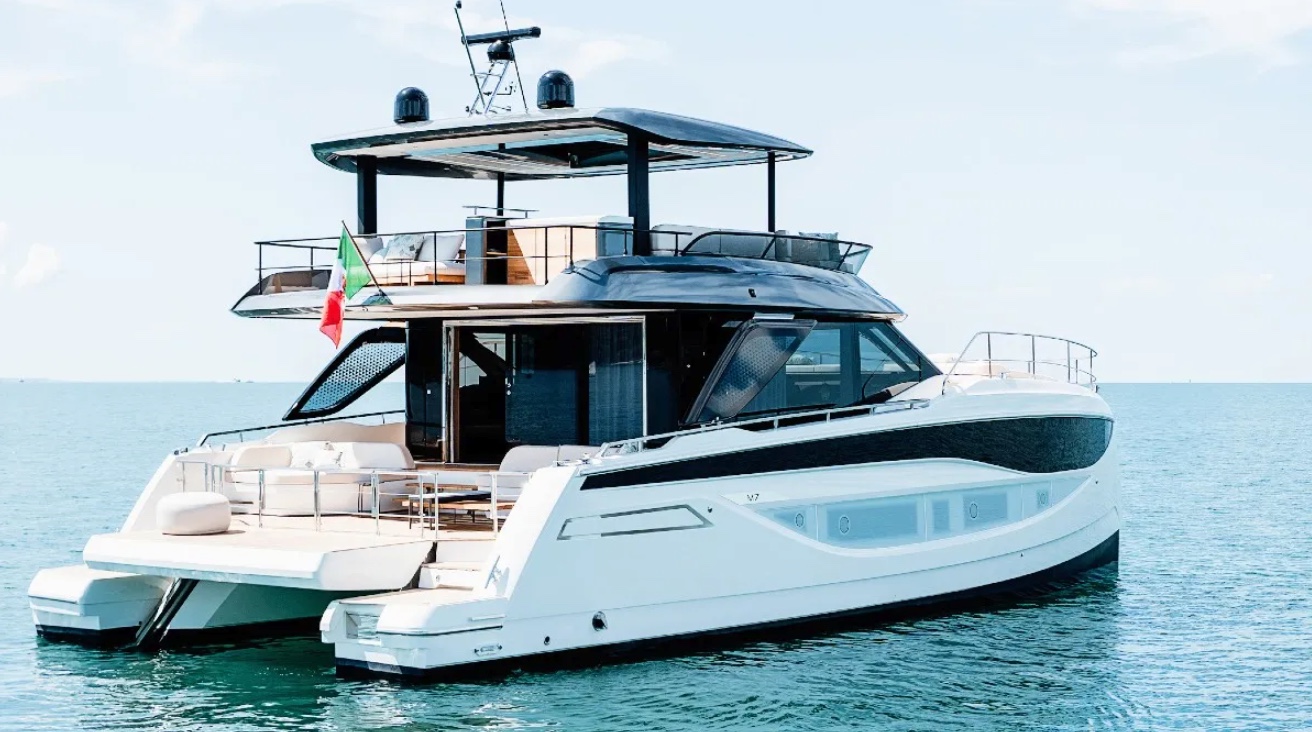 Prestige Introduces New M7 Catamaran Before Cannes Premiere